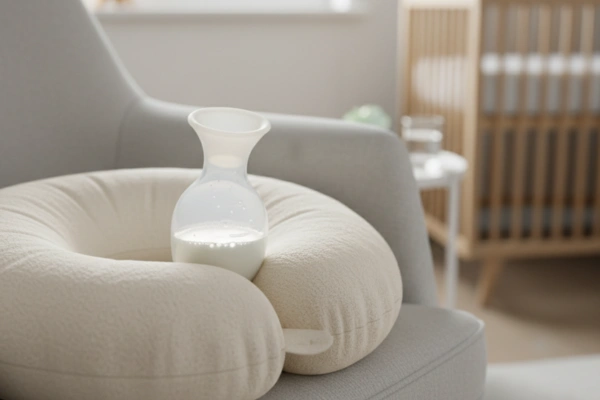 Using a Silicone Milk Collector