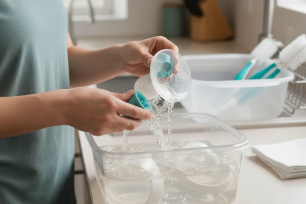 cleaning the parts properly