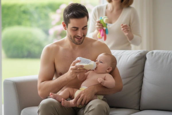 using toys and distractions