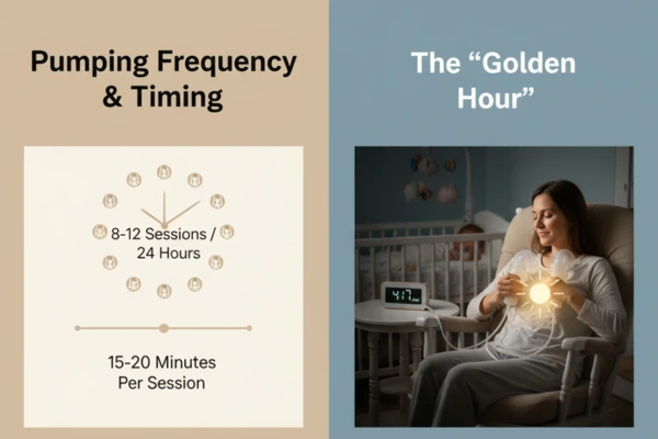 breast pumping frequency